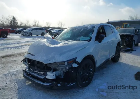 2024 Mazda Cx-5 2.5 Carbon Turbo из США, поврежденный, VIN JM3KFBAY1R0373768